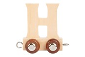 Trælegetøj - Small Foot - Wooden Letter Train - H - 12 pieces - 7467-display12
