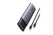 Lagringstilbehør - UGREEN USB-C Female to M.2 M-Key 10G Enclosure C TO C Cable 50cm - 10902-UG