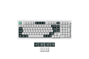 Tastatur - Keychron Q5 HE 96% Knob Wireless Tri-Mode QMK - Gateron 2.0 Magnetic Switch - Shell White - Gaming Tastatur - Nordisk - Hvid - Q5H-P1-BO