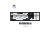 Tastatur - Keychron Q6 HE 100% Knob Wireless Tri-Mode QMK - Gateron 2.0 Magnetic Switch - Carbon Black - Gaming Tastatur - Nordisk - Sort - Q6H-M1-BO