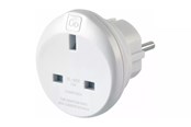 Mobil - Adaptere & Opladere - Go Travel UK-EU Adaptor Twin - 5016326102736