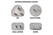 Fritid & Rejser - Go Travel Worldwide 3 Port USB-A Oplader - 5016326100541