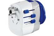 Mobil - Adaptere & Opladere - Go Travel Worldwide Adaptor + USB-A + USB-C - 5016326101807