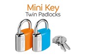 Fritid & Rejser - Go Travel Mini Twin hængelåse - 5016326101197