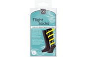 Fritid & Rejser - Go Travel Flight Socks Black (L) - 5016326008021