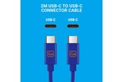 Fritid & Rejser - Go Travel Dobbelt USB-C-stikkabel (2M) - 5016326009561