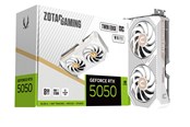 Grafikkort - ZOTAC GeForce RTX 5050 Twin Edge OC White - 8GB GDDR6 RAM - Grafikkort - ZT-B50500Q-10M