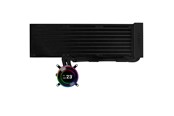 CPU Køler - Lian Li Hydroshift II LCD-C 360 fanless Black - CPU Vandkøling - Max 28 dBA - G89.GHS2LCD36B.00
