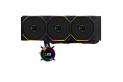 CPU Køler - Lian Li Hydroshift II LCD-C 360TL Wireless Black - CPU Vandkøling - Max 28 dBA - G89.GHS2LCD36TB.00