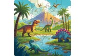 Puslespil - Ravensburger WOODEN Dinosaurus 44p - 12004084