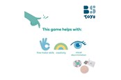 Trælegetøj - BS Toys Wooden Mosaic Pin Board - GA487