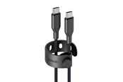 USB kabel - empower by PanzerGlass Racing 60W USB-C to USB-C Cable | USB 2.0 | 1.2M | Space Black - EM92155