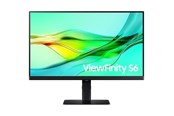 Skærm - 24" Samsung ViewFinity S6 S24D604 - 2560x1440 (QHD) - 100Hz - IPS - 90W USB-C - KVM switch - LS24D604UEUXXE
