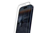 Mobil - Beskyttelsesglas - PanzerGlass Stealth Screen Protector w. Black Frame iPhone 17 Pro | Ultra-Wide Fit w. FASTFIT IN-A-BOX - PG69356