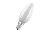 Lyskilder - Osram LED pære Kerte 470lm 4,8W/827 (40W) Mat Dæmpbar E14 - 4099854067556