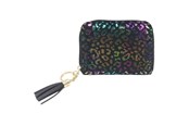 Skoletilbehør - Tinka PUNG LEOPARD SORT  WALLET - 8-801749