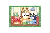 Puslespil - Clementoni Jigsaw Puzzle 4in1 Bluey Floor - 21530