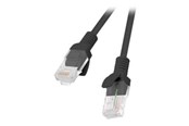Netværkskabel - Lanberg patch cable - 1.5 m - black RAL 9004 - Sort - 1m - PCU5-20CC-0150-BK