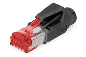 Netværkskabel - DIGITUS Hirose network connector - Sort - A-MO6-8-8-HRS-50