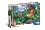 Puslespil - Clementoni Jigsaw Puzzle The Old Shoe House 500pcs. Floor - 35596