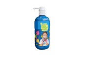 Kreativt Legetøj - Natural Face & Finger Paint Blue 1000ml Bottle Dispenser - 109008