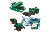 Konstruktionslegetøj - Clics Building Blocks Dino World - CB189-04