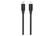 USB kabel - GreyLime Braided USB-C to USB-C 60W Cable Black 2 m - C21C60C2M04