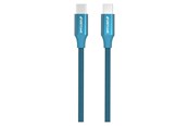 USB kabel - GreyLime Braided USB-C to USB-C Cable Blue 2 m - C21CC2M01