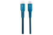USB kabel - GreyLime Braided USB-C to Lightning Cable Blue 0.5 m - C21CL05M01
