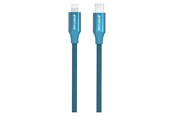 USB kabel - GreyLime Braided USB-C to MFi Lightning Cable Blue 2 m - C21CL2M01