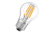 Lyskilder - Osram LED pære Krone Filament 806lm 5,5W/827 (60W) Klar E27 - 4099854062209