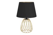 Lamper - EGLO Stars of Light JAZMINIA bordlampe E27 sort/børstet messing - 390039