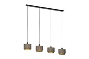 Lamper - EGLO Stars of Light MARCHENA langbordspendel 4L E27 cappuccino/sort - 390121