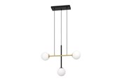 Lamper - EGLO Stars of Light PAZ langbordspendel 3xE14 L635 sort/børstet messing - 390177