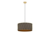 Lamper - EGLO Stars of Light COROJAL pendel E27 guld/cappuccino - 390206