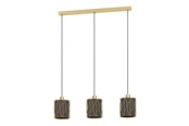 Lamper - EGLO Stars of Light COROJAL langbordspendel 3L E27 guld/cappuccino - 390207