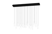 Lamper - EGLO Stars of Light SARDENARA langbordspendel 8L sort/krystal - 390211