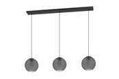 Lamper - EGLO Stars of Light ARANGONA langbordspendel 3L E27 L1255 sort/grå - 390214