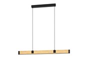 Lamper - EGLO Stars of Light CAMINARRO langbordspendel sort/brun - 390225