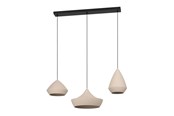 Lamper - EGLO Stars of Light TORREMOLINOS langbordspendel 3xE27 sort sand - 390269