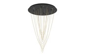 Lamper - EGLO Stars of Light TREPUCO klyngependel Ø580 sort/messing - 390354