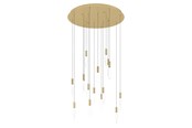 Lamper - EGLO Stars of Light MIRADOR klyngependel Ø780 messing/transparent - 390361