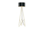 Lamper - EGLO Stars of Light CAMPORALE gulvlampe guld/sort - 39231