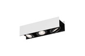 Lamper - EGLO Stars of Light VIDAGO loftlampe 3x5,4W 1530lm alu/sort - 39317
