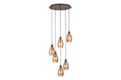 Lamper - EGLO Stars of Light SIRACUSA klyngependel 5L Ø500 kobber - 39508