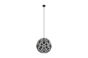 Lamper - EGLO Stars of Light SKOURA 1 pendel E27 Ø500 sort - 39619