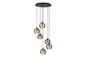 Lamper - EGLO Stars of Light LEMORIETA klyngependel 6xE27 Ø570 guld - 39687