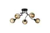 Lamper - EGLO Stars of Light CREPPO loftlampe 5xE14 Ø695 guld - 39691