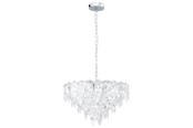 Lamper - EGLO Stars of Light CARVARIO lysekrone 10L E14 krom/klar - 39724