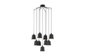 Lamper - EGLO Stars of Light BERNABETTA klyngependel 9L E27 sort/guld - 39739